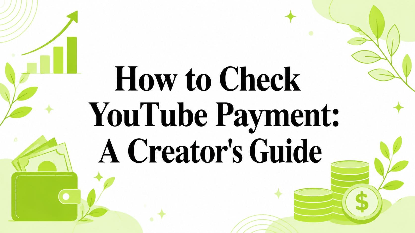 How to Check YouTube Payment: A Creator's Guide