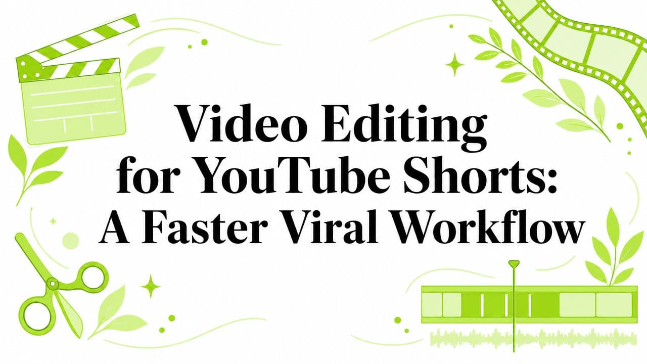 Video Editing for YouTube Shorts: A Faster Viral Workflow