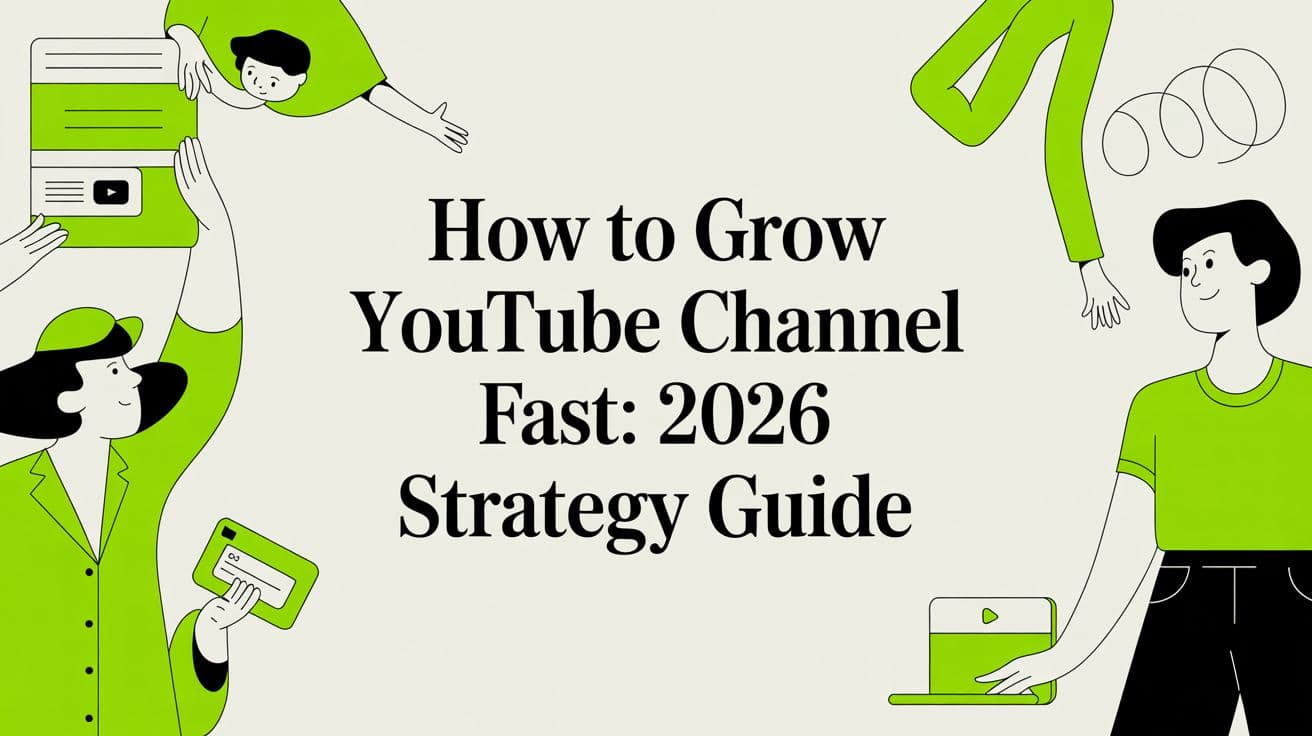 How to Grow YouTube Channel Fast: 2026 Strategy Guide