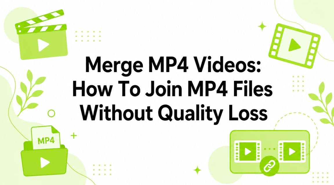 Merge MP4 Videos: How To Join MP4 Files Without Quality Loss