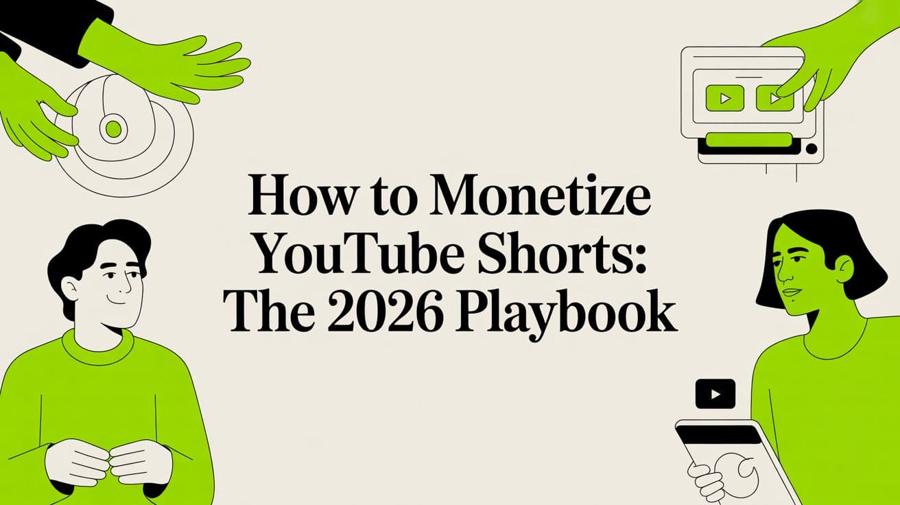 How to Monetize YouTube Shorts: The 2026 Playbook