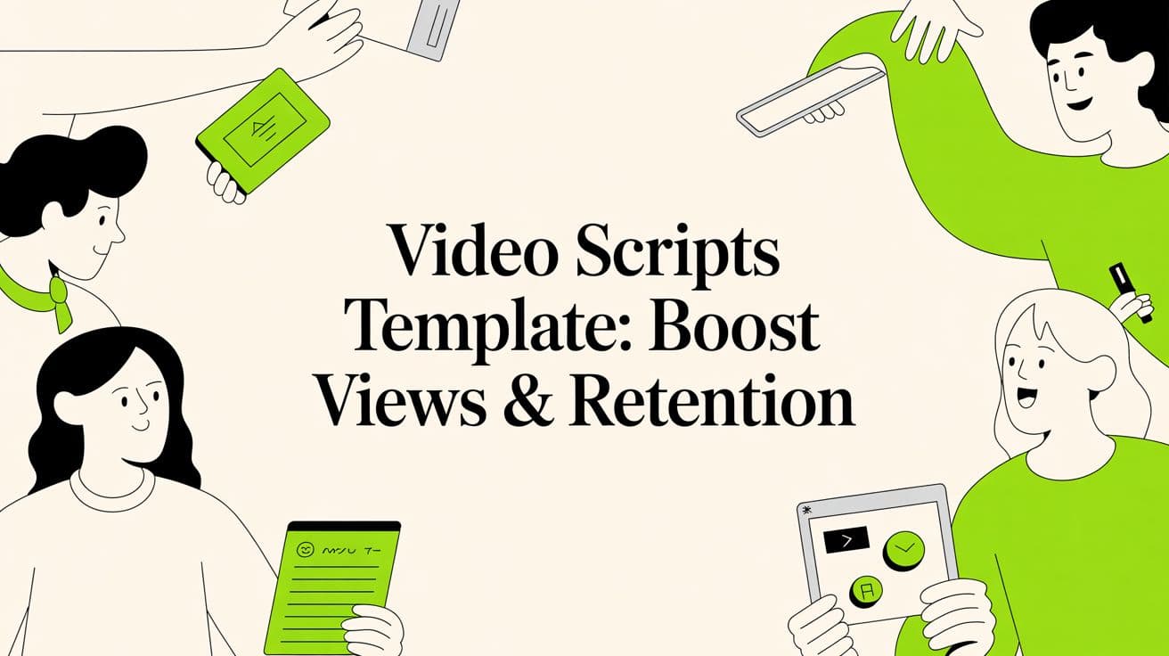 Video Scripts Template: Boost Views & Retention