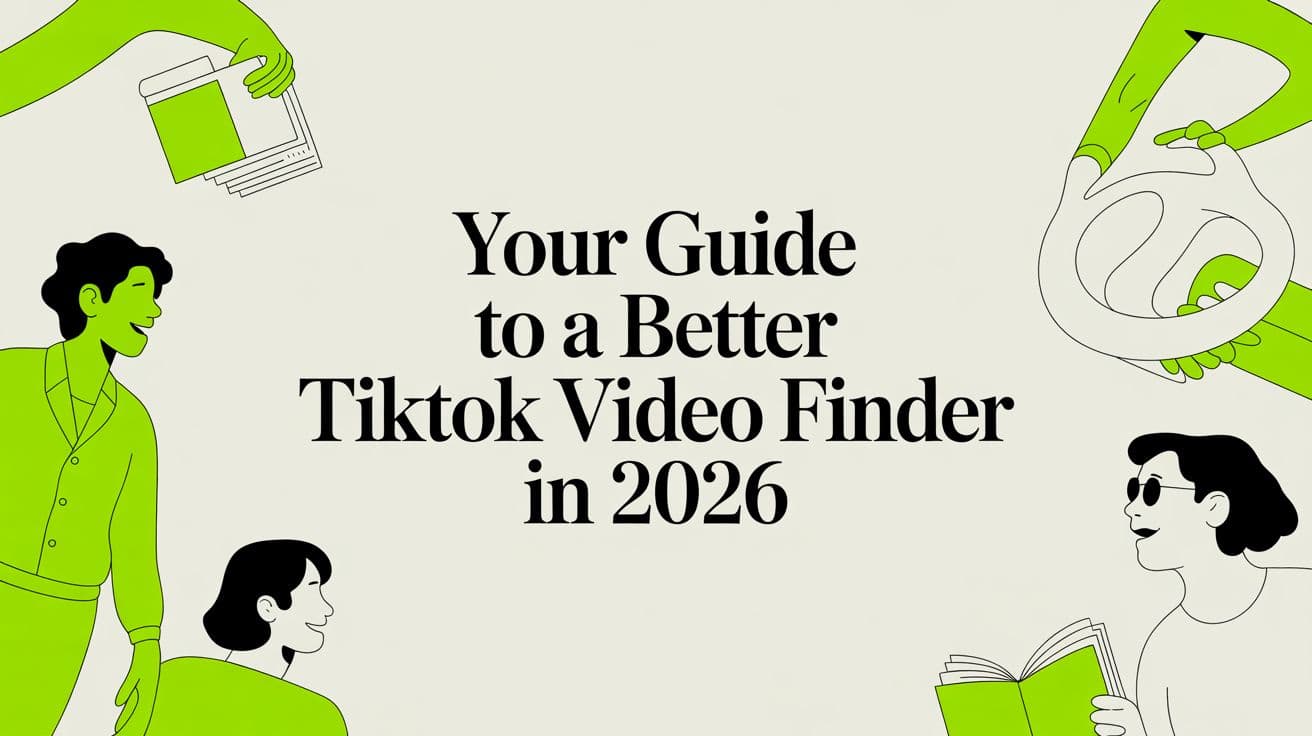 Your Guide to Finding That One TikTok in 2026