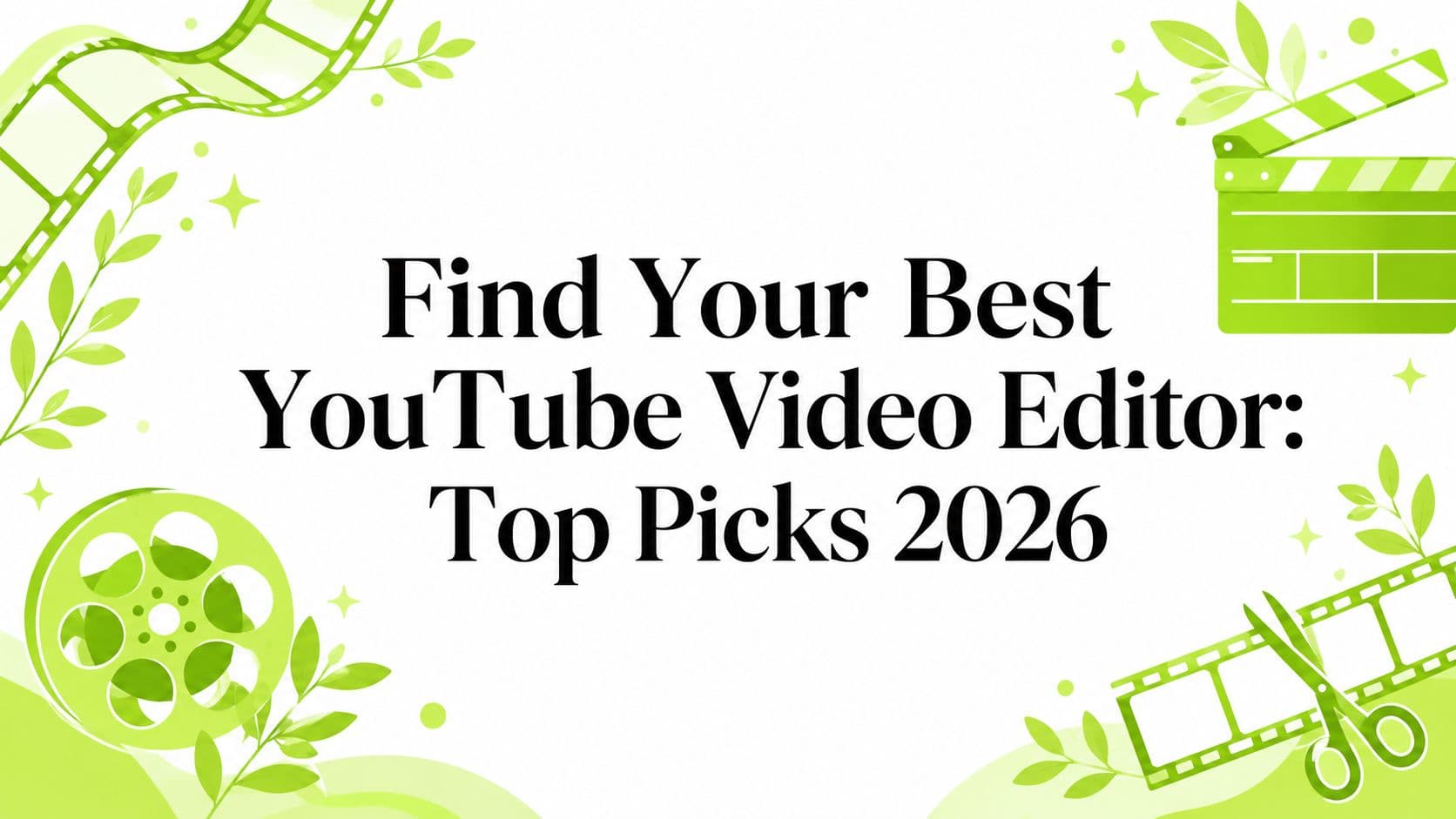Find Your Best YouTube Video Editor: Top Picks 2026
