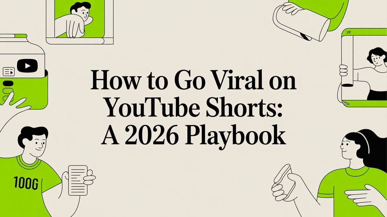 How to Go Viral on YouTube Shorts: A 2026 Playbook